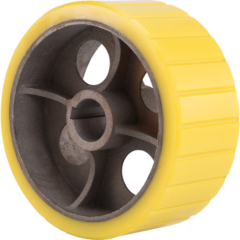 仁聚益JZM系列大型攪拌機關鍵耐磨組件 膠輪、滾筒托輪與聚氨酯滾輪詳解